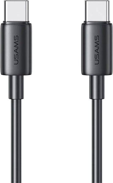 

Кабель Usams US-SJ711 USB Type-C - USB Type-C (1 м, черный)