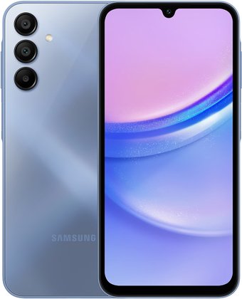 Samsung Galaxy A15 8GB/256GB (синий, без Samsung Pay)