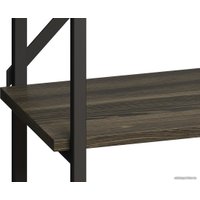 Стеллаж LoftyHome Бервин Рант 80 (серый/черный)