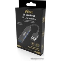 USB-хаб Ritmix CR-4400 Metal