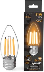 Filament Свеча 11W 810lm 2700К Е27 LED 1/10/50 103802111