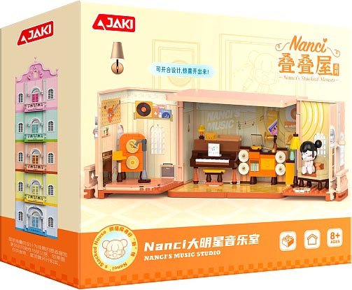 

Конструктор Jaki Домик Нэнси: Музыкальная комната HK133