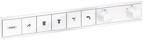 

Смеситель без скрытого механизма Hansgrohe RainSelect 15384700 (белый)