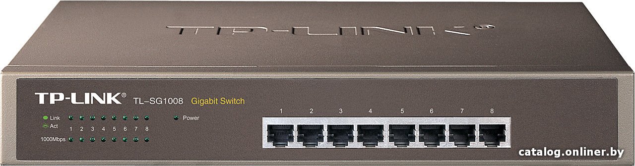 Неуправляемый коммутатор TP-Link TL-SG1008