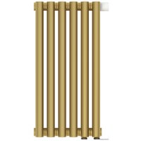 Стальной трубчатый радиатор Сунержа Эстет-11 EU50 500х270 6 секций (матовое золото)