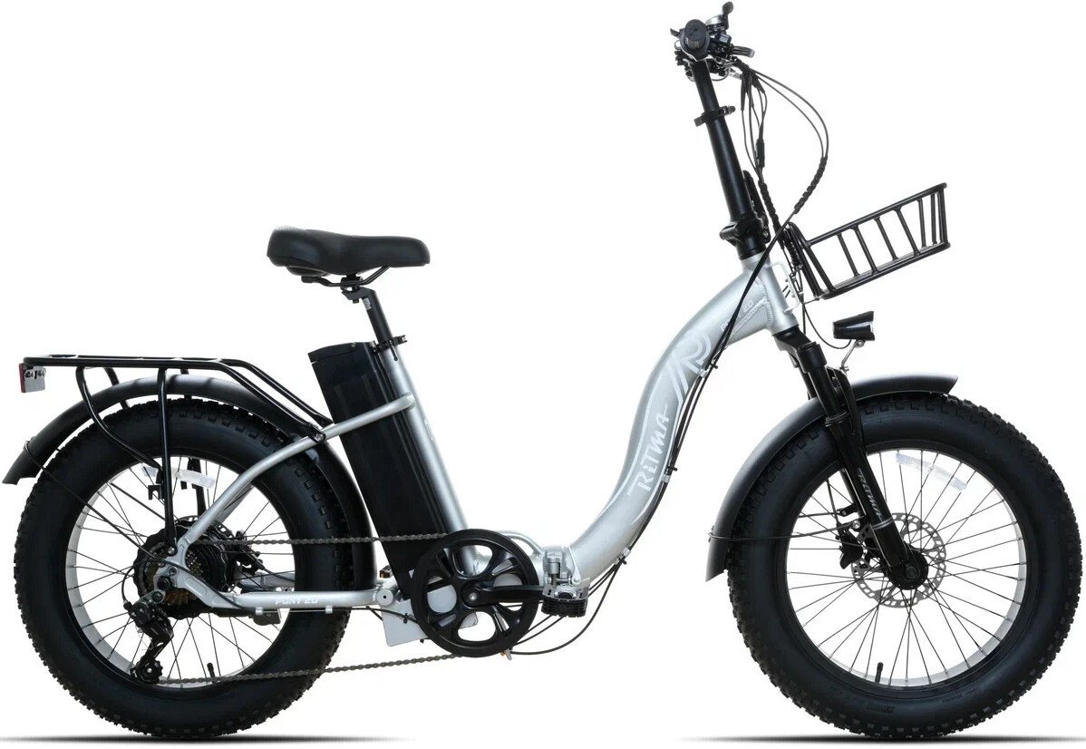 Электровелосипед Ritma Pony 20 2025 (серый)