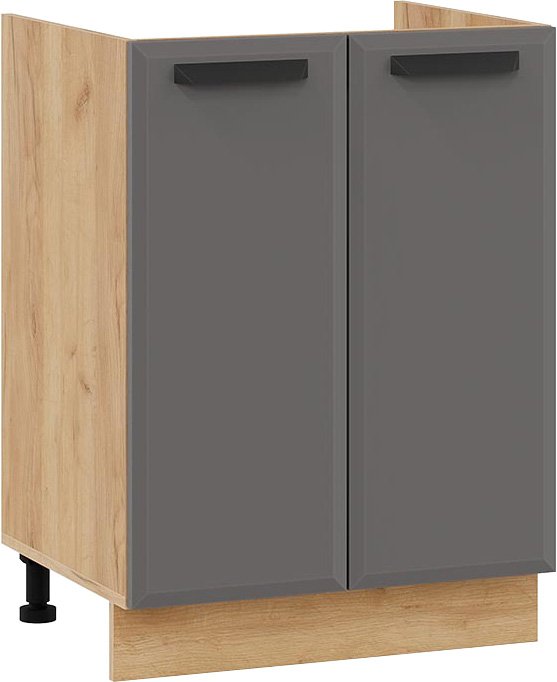 

Шкаф напольный Трия Тиана 1Н6М (дуб крафт золотой/асфальт супермат)