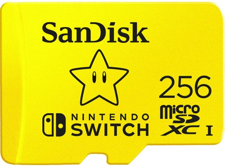 

Карта памяти SanDisk Nintendo Switch Licensed Card Super Mario Edition microSDXC 256GB SDSQXAO-256G-GNCZN