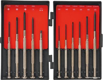 Набор отверток прецизионных TopTools 39D194 (11 предметов)