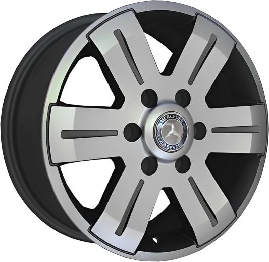 

Литые диски Replica Mercedes BK562 16x7" 6x130мм DIA 84.1мм ET 55мм MB