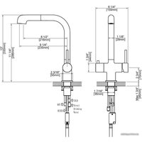 Смеситель Timo Saona 2346/03FL (черный)
