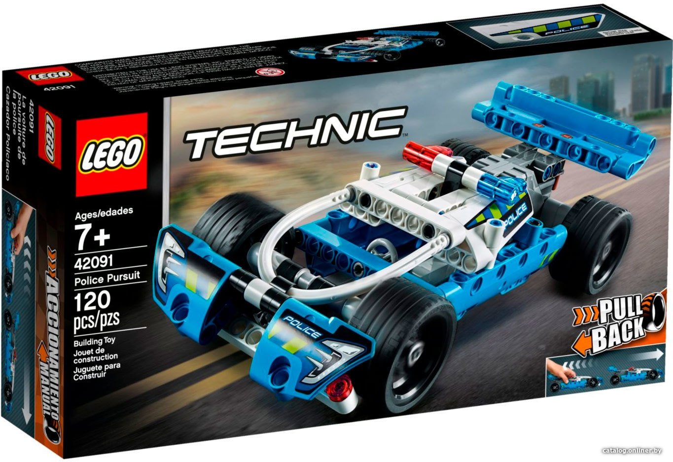 Конструктор LEGO Technic 42091 Полицейская погоня