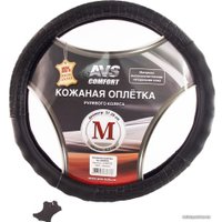 Оплетка на руль AVS GL-940M-B