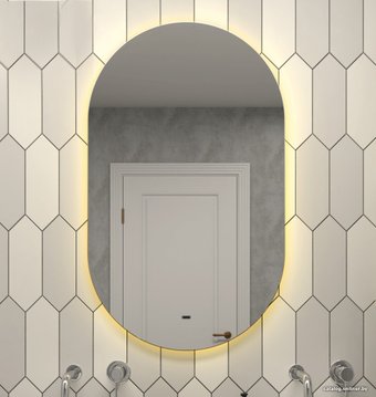 Континент Зеркало Fleur LED 60x100