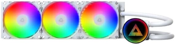 

Система жидкостного охлаждения для процессора Montech LightFlow ARGB 360 (белый)