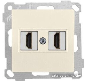 Розетка HDMI Mutlusan 2100-458-0102 (слоновая кость)