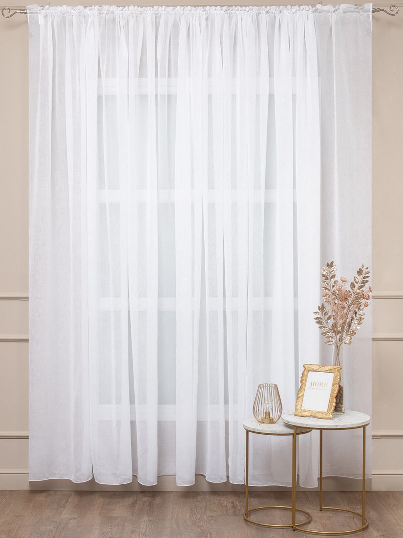 

Тюль Amore Mio Однотонный батист 6PL 02 bat ut 600x270 65328 (белый)