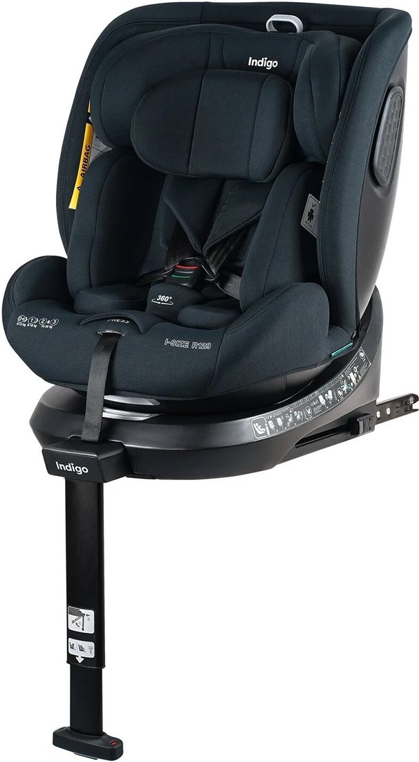 

Детское автокресло Indigo E-Tron Isofix I-Size (черный)