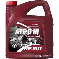 Трансмиссионное масло Favorit ATF D III 4л в Гродно