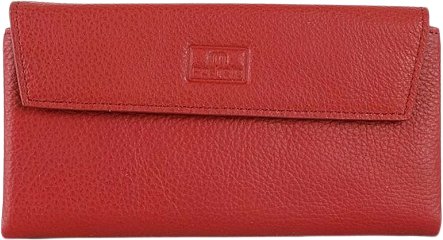 

Кошелек Poshete 861-8001B-RED (красный)