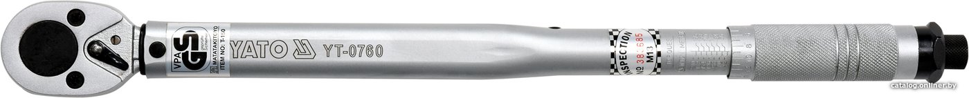 Динамометрический ключ Yato 1/2 42-210 Нм YT-0760