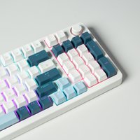 Клавиатура JEGG ZA98 White Navy Blue (TNT Red) в Бресте