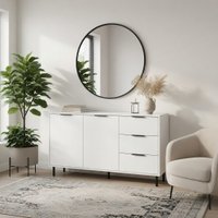 Тумба Mio Tesoro Rimini KOM2D3S/150 (белый/белый)