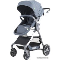 Коляска прогулочная «книга» Baby Tilly Cross (голубой)