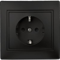 Розетка Intro Plano 1-202-05 Б0053881 (антрацит)