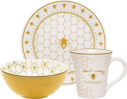 

Столовый сервиз Oxford Bee Happy 124369 CJ03-5626 (3пр)