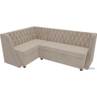Угловой диван Лига диванов Лофт 104585 (левый, бежевый)