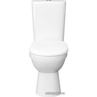 Унитаз напольный Керамин Альбано R Инкоэр двухрежимный Безободковый (с жёстким сиденьем)