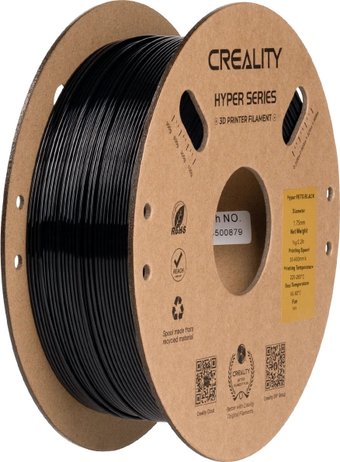 Пластик Creality Petg Hyper 1.75мм 3301030043 (1кг, черный)