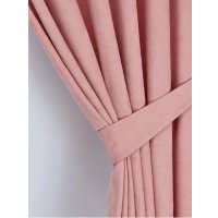 Штора Mio Tesoro Canvas 150х260 (сушеная роза)