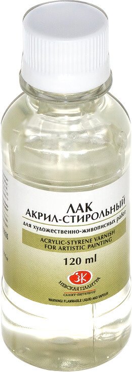 

Лак художественный Невская палитра 2533935 (120 мл, акрил-стирольный)