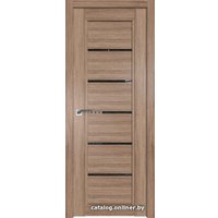 Межкомнатная дверь ProfilDoors 2.76XN L 70х200 (салинас светлый, стекло дождь черный)