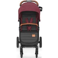 Коляска прогулочная «книга» KinderKraft Grande LX 2020 (burgundy)