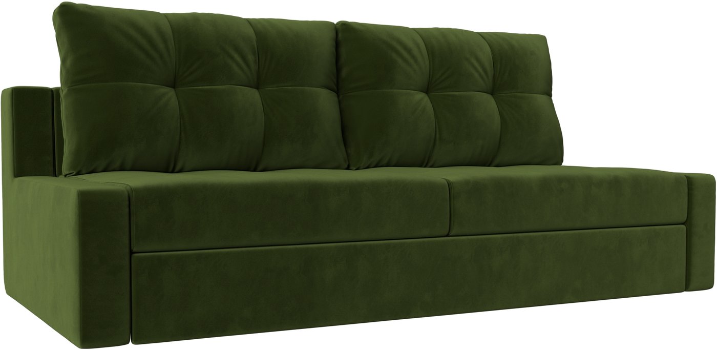 

Диван Лига диванов Мартин 111002 (микровельвет, зеленый)