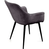 Стул с подлокотниками Ваш день Archi Barkhat 27 (серый)