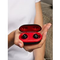 Наушники AccesStyle Fiesta TWS (черный/красный)