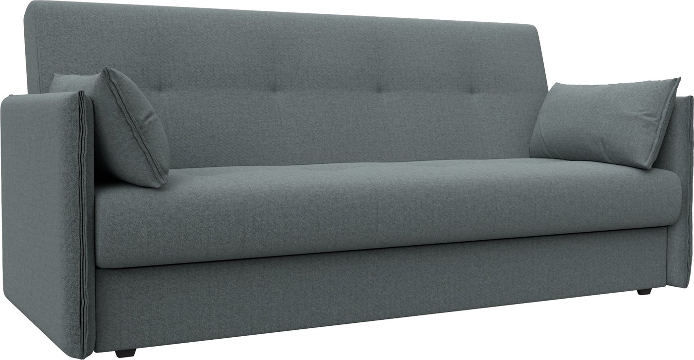 

Диван Лига диванов Лига-018 книжка 124986 (рогожка амур серый)