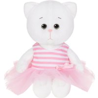 Классическая игрушка Колбаскин & Мышель Мышель в полосатом роз. платье с бантиком MT-MRT-КМ-0320249-20