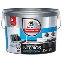Краска Profilux ВД Interior моющаяся (2.5 кг, белый)