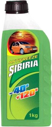 

Антифриз Sibiria G-11 -40 зеленый 1кг