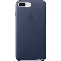 Чехол для телефона Apple Leather Case для iPhone 8 Plus / 7 Plus Midnight Blue