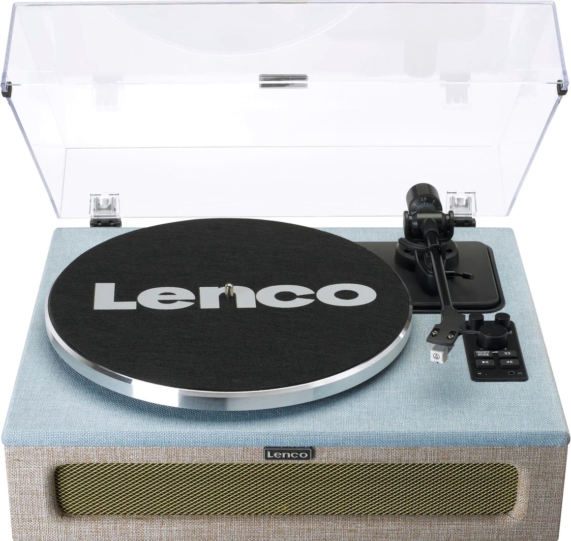 

Виниловый проигрыватель Lenco LS-440 (серый/голубой)