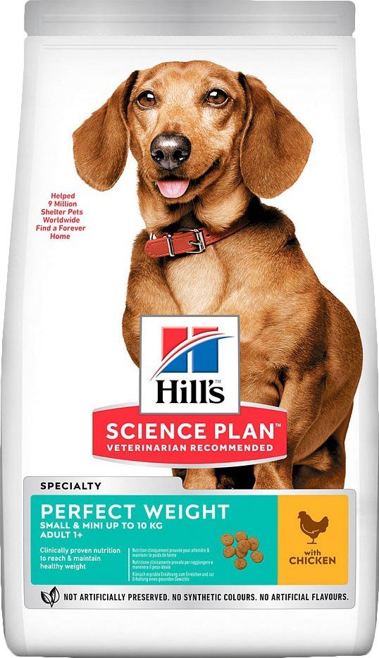 

Сухой корм для собак Hill's Science Plan Adult Perfect Weight Small&Mini с курицей 1.5 кг