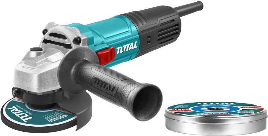 

Угловая шлифмашина Total TG109125565 (с комплектом отрезных дисков TAC2211255)