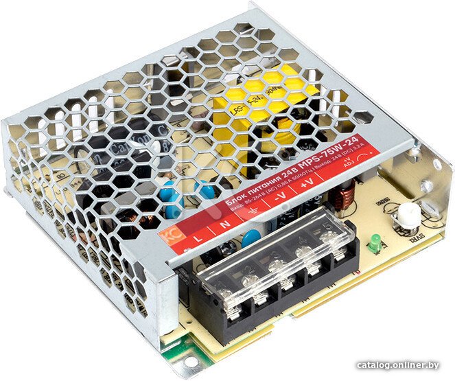 Блок питания на DIN-рейку КС MPS-75W-24V