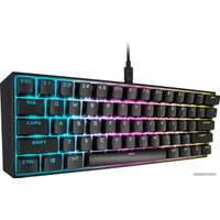 Клавиатура Corsair K65 RGB Mini (черный, Cherry MX Speed, нет кириллицы)